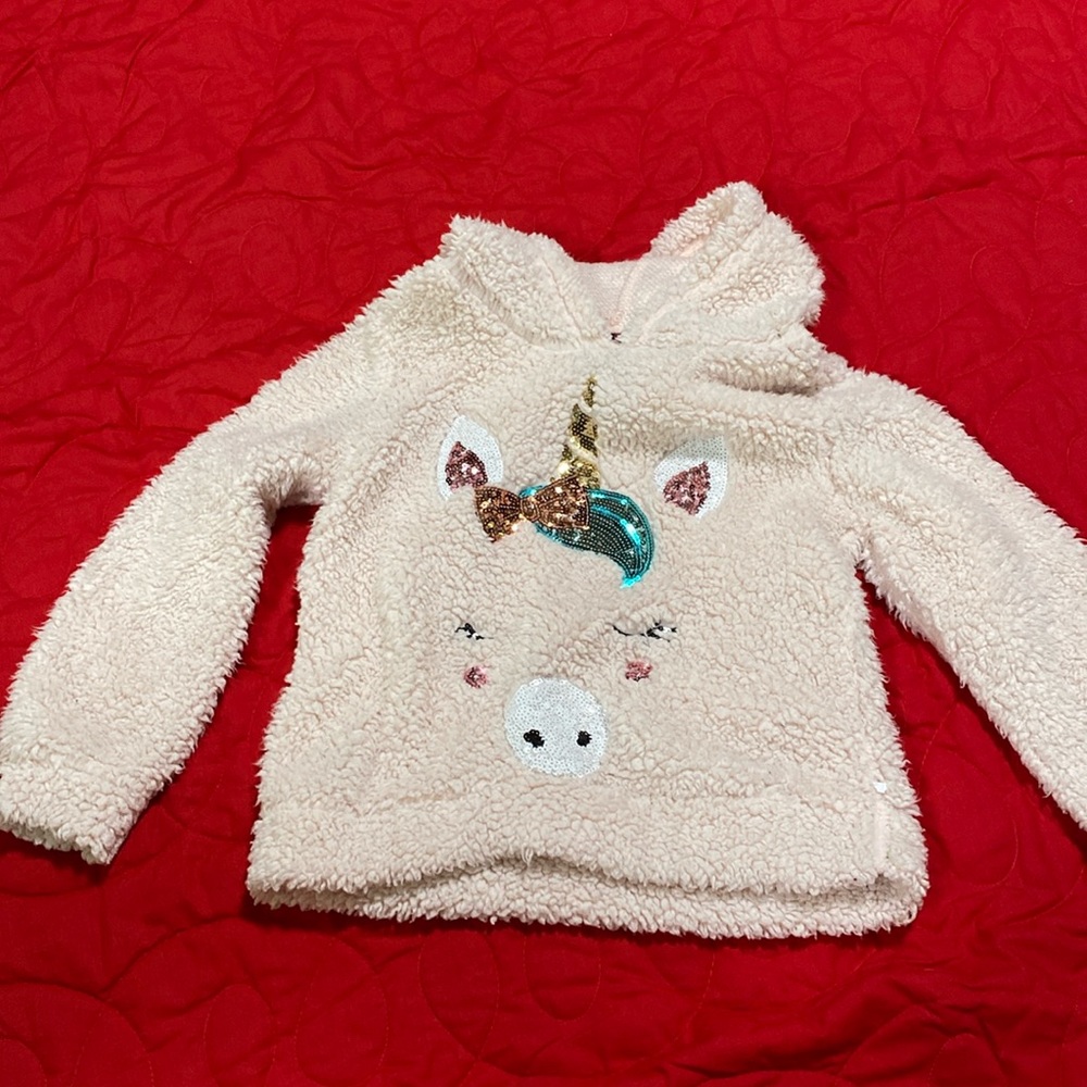 Miss Chievous Unicorn Sherpa hoodie